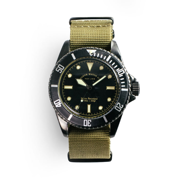 Vague Black Submariner Watch