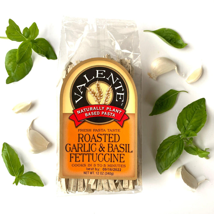 Valente's Roasted Garlic and Basil Fettuccine 12oz