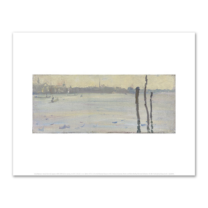 Jane Peterson, Venice from the Lagoon, 1900â€“1933, Fine Art Prints in 4 sizes by 2020ArtSolutions