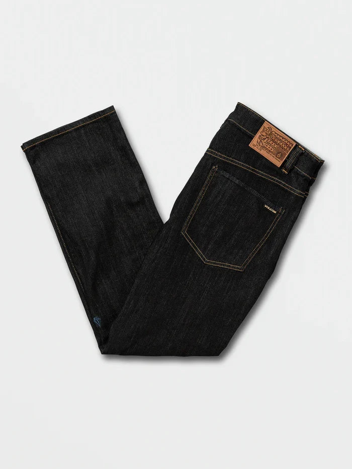 VOLCOM SOLVER DENIM BLACK OUT