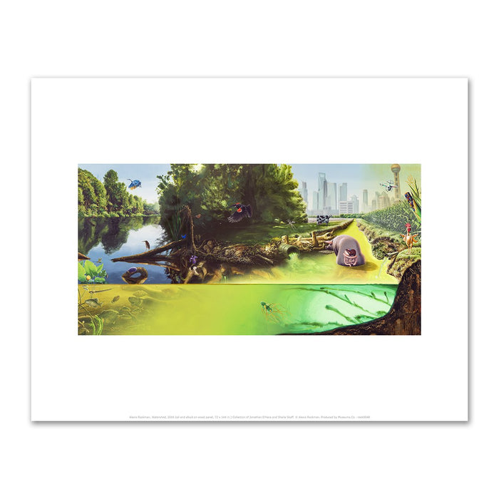 Alexis Rockman, Watershed, 2016, Fine Art Prints in various sizes by Museums.Co