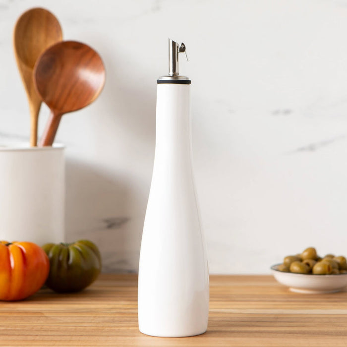 White Ceramic Cruet
