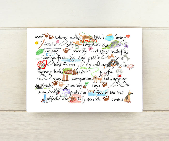 Woof Pet Card